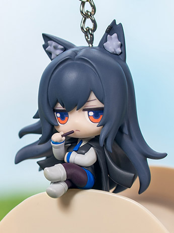 Arknights Hang On Series Texas Chibi Figure Gallery Image 2