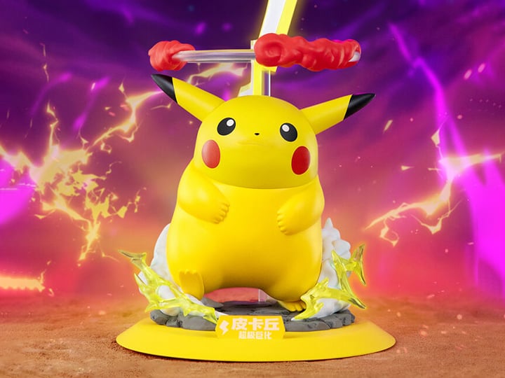 Pokemon Prime Figure Mini Gigantamax Pikachu Figure