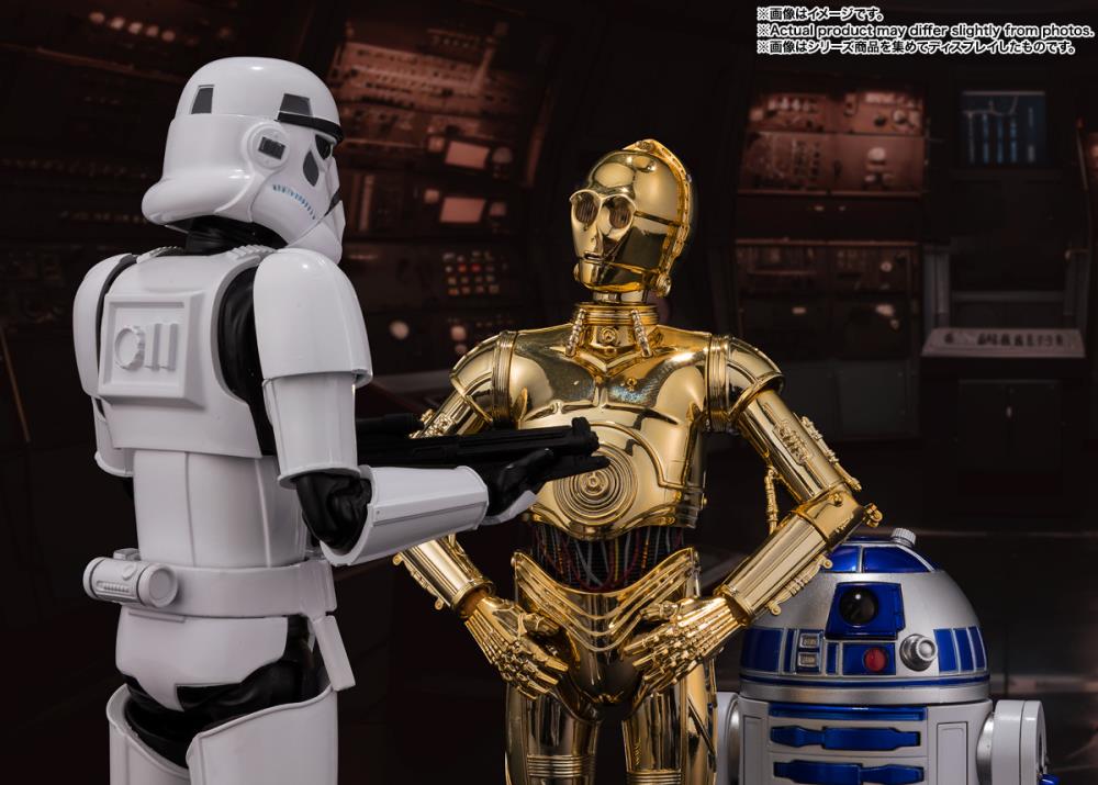スター・ツアーズ ドナルドStormtrooperグーフィーc3po 2体セット Star Wars: A New Hope S.H.Figuarts Stormtrooper (Classic Ver