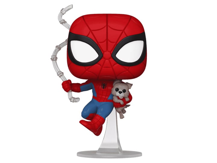 Pop! Marvel: Amazing Spider-Man - Spider-Man with Sandwich the Dog Exclusive Gallery Image 1