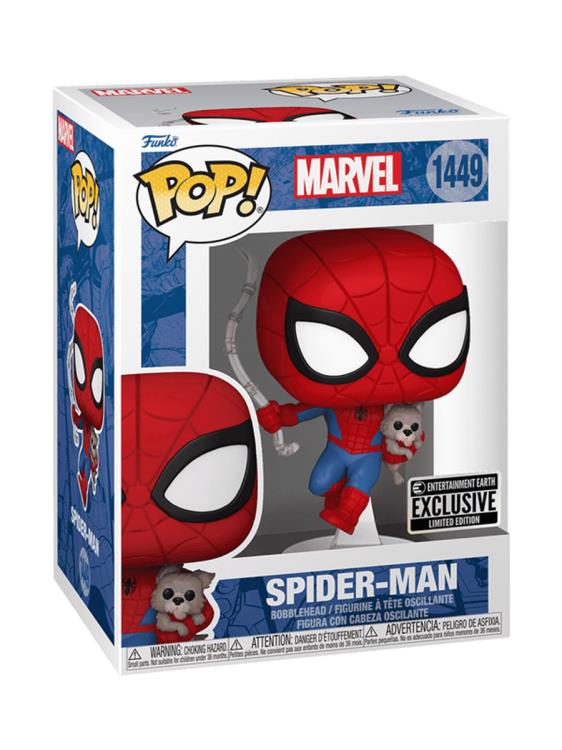 Pop! Marvel: Amazing Spider-Man - Spider-Man with Sandwich the Dog Exclusive Gallery Image 3