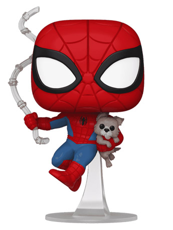 Pop! Marvel: Amazing Spider-Man - Spider-Man with Sandwich the Dog Exclusive Gallery Image 2