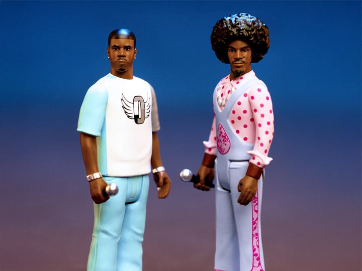 Outkast ReAction Figure Outkast (Big Boi & Dre Present) Two-Pack Gallery Image 1