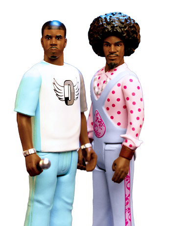 Outkast ReAction Figure Outkast (Big Boi & Dre Present) Two-Pack Gallery Image 2