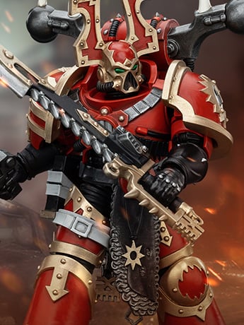 Warhammer 40K World Eaters Khorne Berzerker (Ver. 1) 1/18 Scale Action Figure Gallery Image 2
