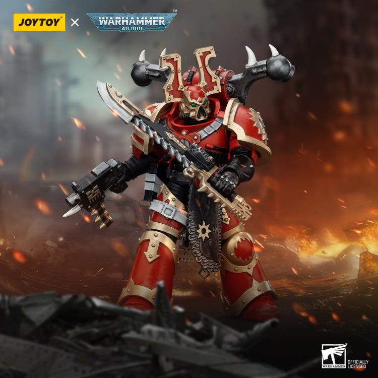 Warhammer 40K World Eaters Khorne Berzerker (Ver. 1) 1/18 Scale Action Figure Gallery Image 8