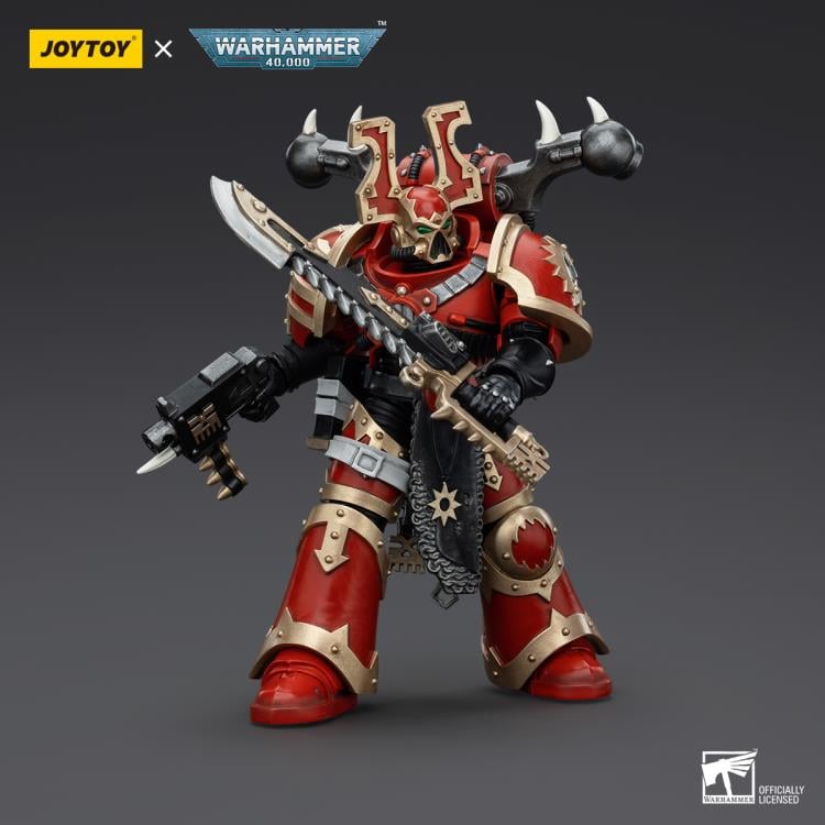 Warhammer 40K World Eaters Khorne Berzerker (Ver. 1) 1/18 Scale Action Figure Gallery Image 5
