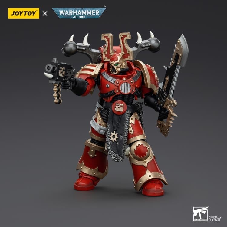 Warhammer 40K World Eaters Khorne Berzerker (Ver. 1) 1/18 Scale Action Figure Gallery Image 6