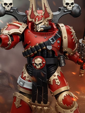 Warhammer 40K World Eaters Khorne Berzerker (Ver. 2) 1/18 Scale Action Figure Gallery Image 2