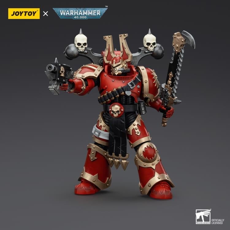 Warhammer 40K World Eaters Khorne Berzerker (Ver. 2) 1/18 Scale Action Figure Gallery Image 5