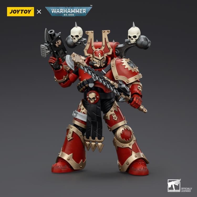 Warhammer 40K World Eaters Khorne Berzerker (Ver. 2) 1/18 Scale Action Figure Gallery Image 6