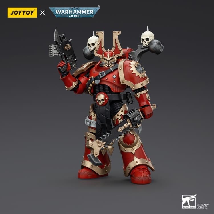 Warhammer 40K World Eaters Khorne Berzerker (Ver. 2) 1/18 Scale Action Figure Gallery Image 3