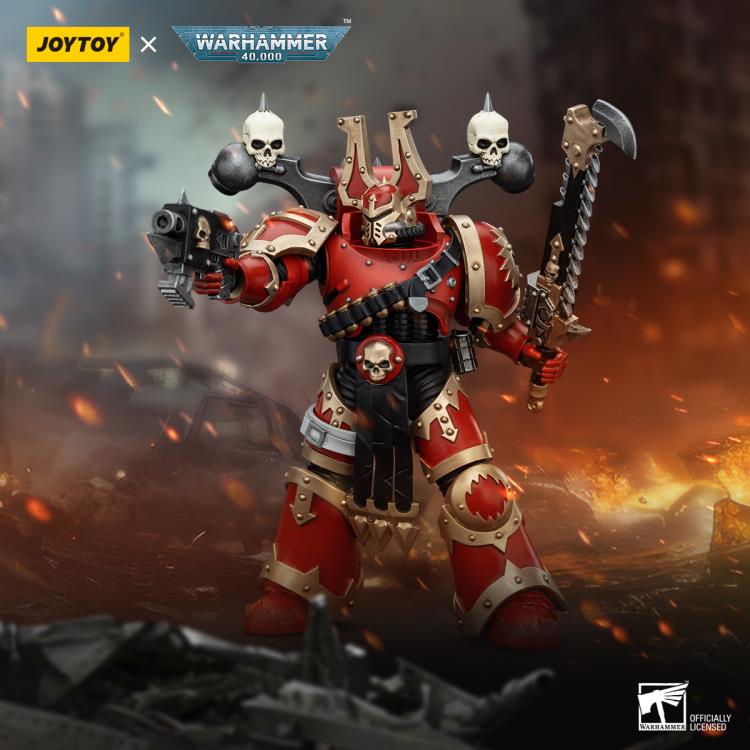 Warhammer 40K World Eaters Khorne Berzerker (Ver. 2) 1/18 Scale Action Figure Gallery Image 8