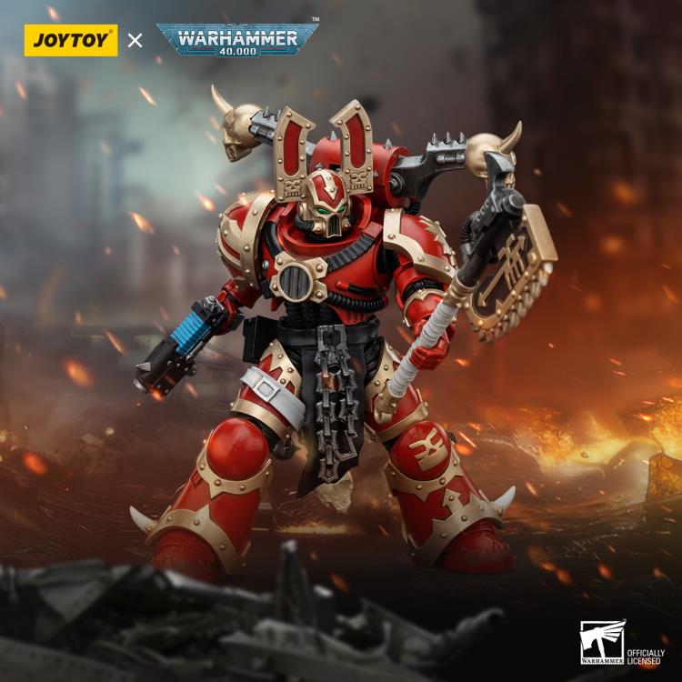 Warhammer 40K World Eaters Khorne Berzerker (Ver. 3) 1/18 Scale Action Figure Gallery Image 8