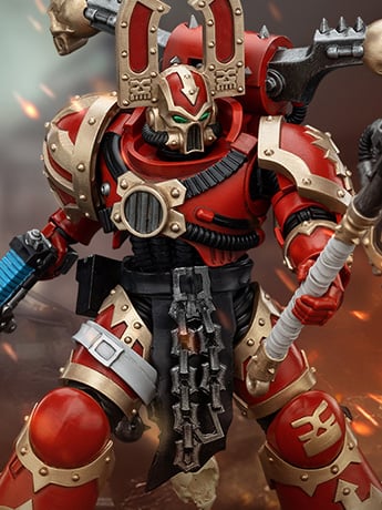 Warhammer 40K World Eaters Khorne Berzerker (Ver. 3) 1/18 Scale Action Figure Gallery Image 2