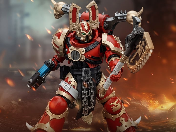 Warhammer 40K World Eaters Khorne Berzerker (Ver. 3) 1/18 Scale Action Figure Gallery Image 1