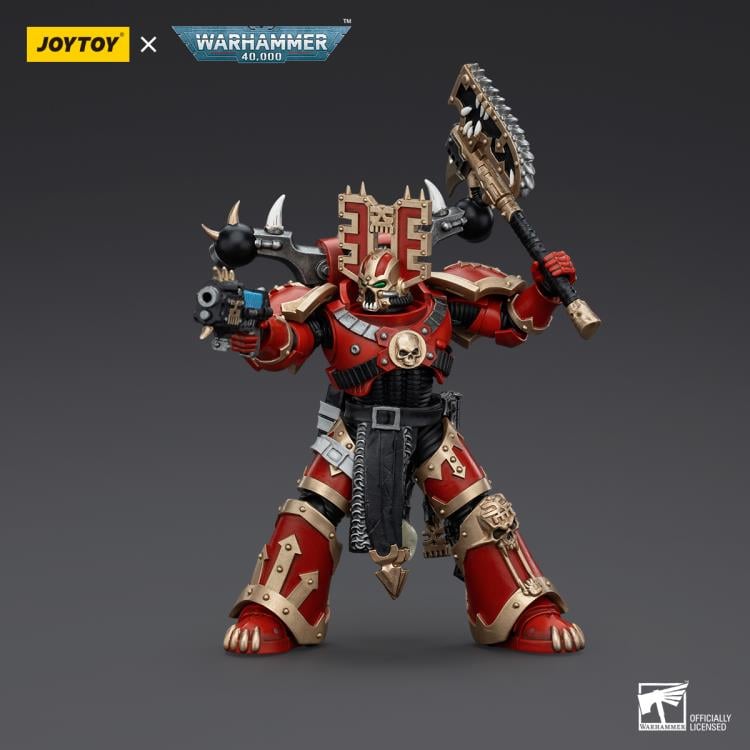 Warhammer 40K World Eaters Khorne Berzerker (Ver. 4) 1/18 Scale Action Figure Gallery Image 6