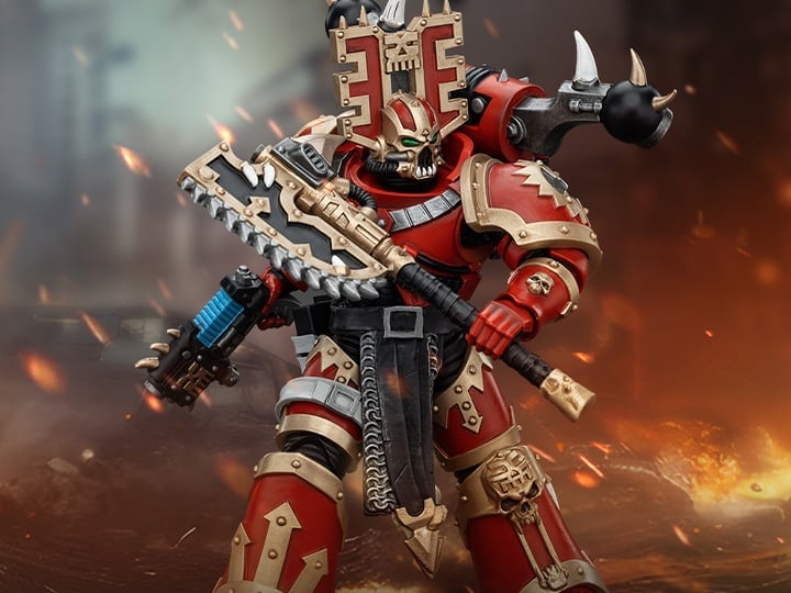 Warhammer 40K World Eaters Khorne Berzerker (Ver. 4) 1/18 Scale Action Figure Gallery Image 1