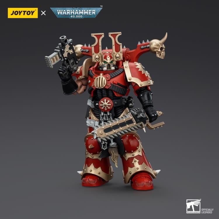 Warhammer 40K World Eaters Khorne Berzerker (Ver. 5) 1/18 Scale Action Figure Gallery Image 3