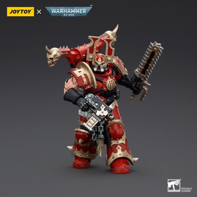 Warhammer 40K World Eaters Khorne Berzerker (Ver. 5) 1/18 Scale Action Figure Gallery Image 6