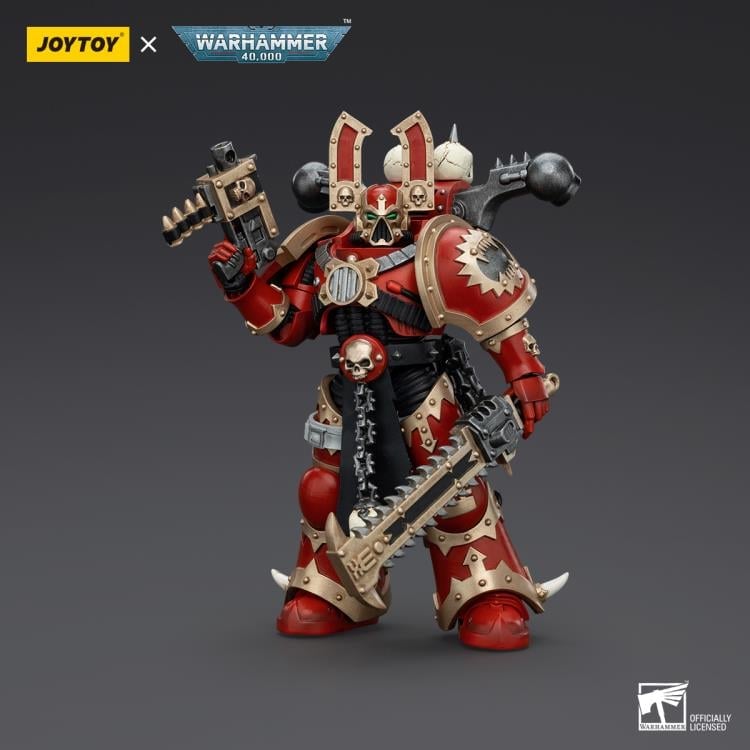Warhammer 40K World Eaters Khorne Berzerker (Ver. 6) 1/18 Scale Action Figure Gallery Image 3