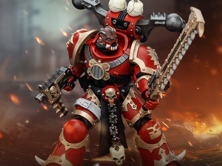 Warhammer 40K World Eaters Khorne Berzerker (Ver. 6) 1/18 Scale Action Figure Gallery Image 1