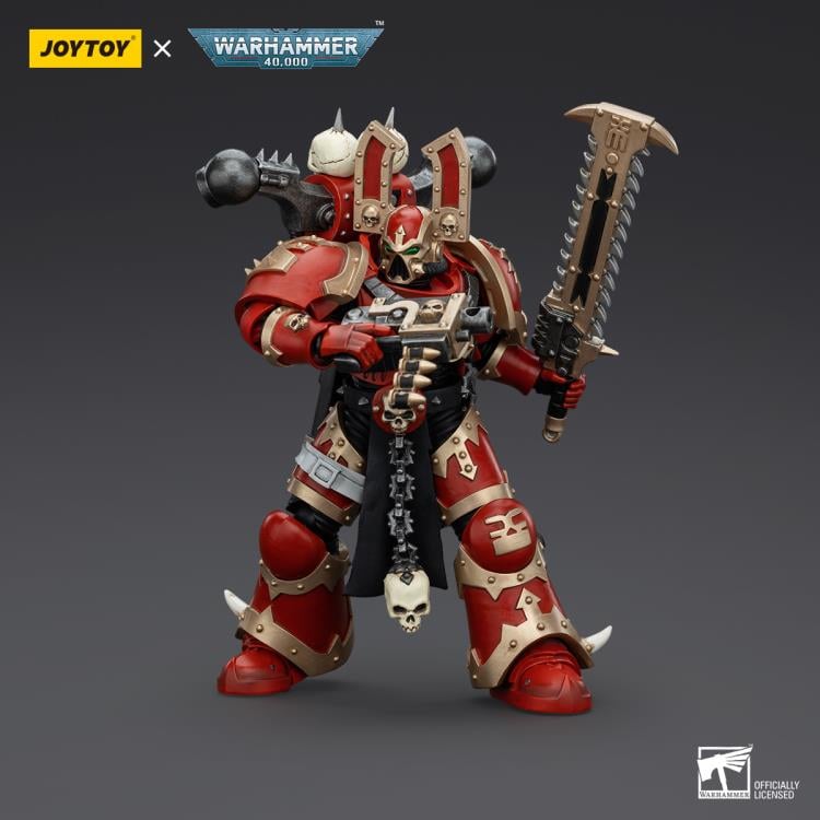 Warhammer 40K World Eaters Khorne Berzerker (Ver. 6) 1/18 Scale Action Figure Gallery Image 5