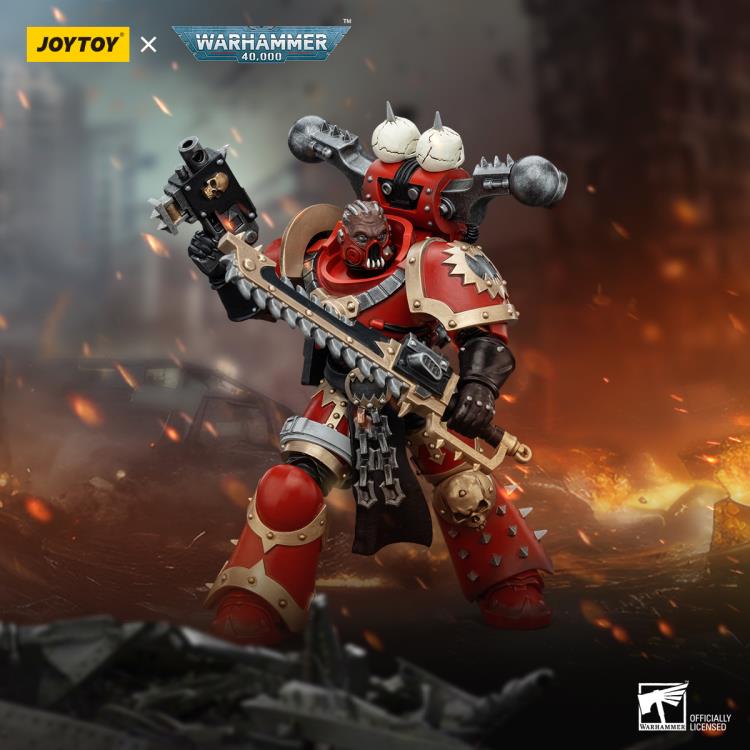 Warhammer 40K World Eaters Khorne Berzerker (Ver. 7) 1/18 Scale Action Figure Gallery Image 8