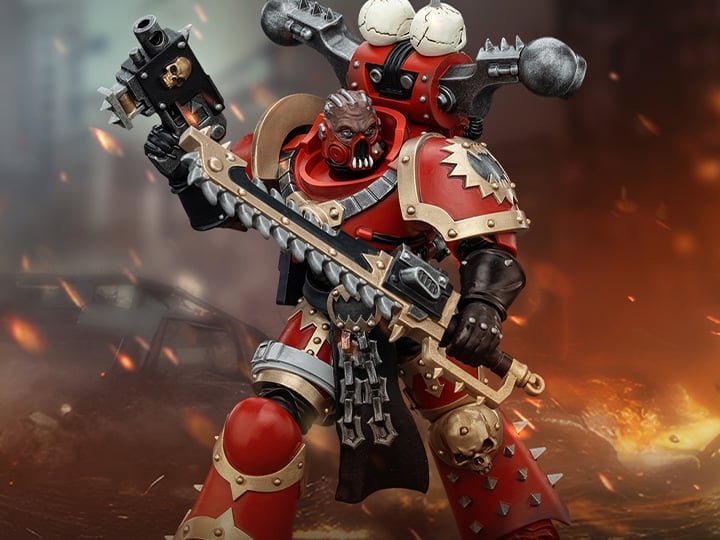 Warhammer 40K World Eaters Khorne Berzerker (Ver. 7) 1/18 Scale Action Figure Gallery Image 1