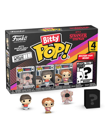 Stranger Things Bitty Pop! Series 1 Four-Pack Gallery Image 2