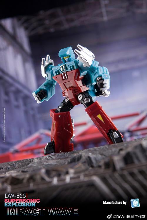 DW-E55T Impact Wave (Supersonic & Explosion) Figure Set Gallery Image 4