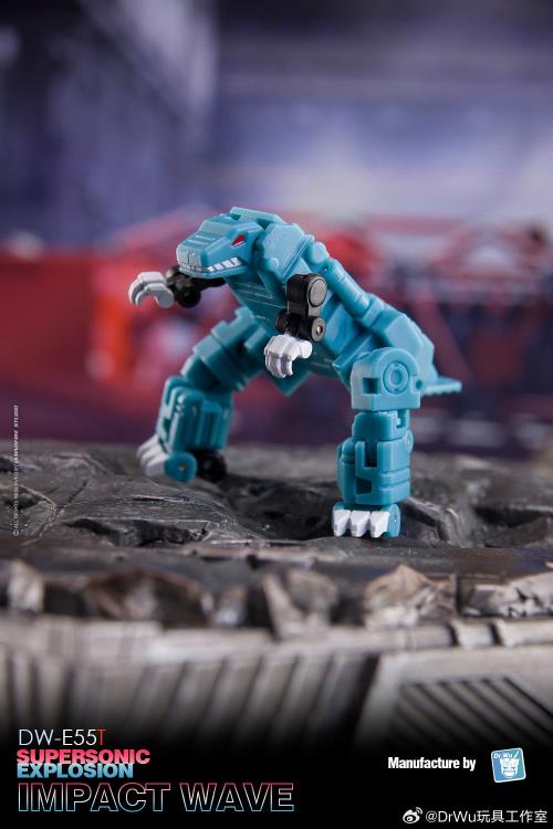 DW-E55T Impact Wave (Supersonic & Explosion) Figure Set Gallery Image 8