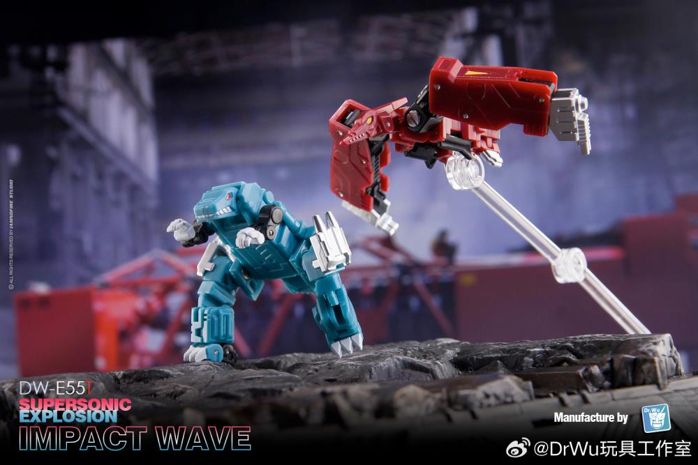 DW-E55T Impact Wave (Supersonic & Explosion) Figure Set Gallery Image 6