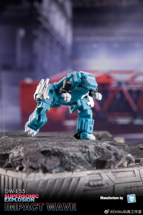 DW-E55T Impact Wave (Supersonic & Explosion) Figure Set Gallery Image 9