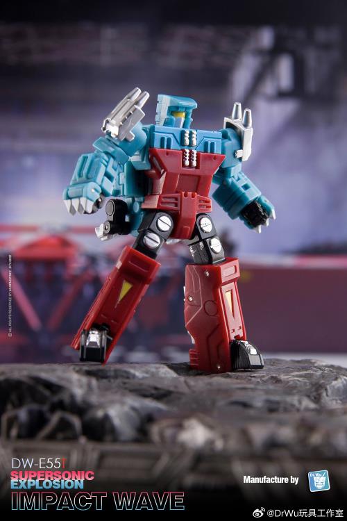 DW-E55T Impact Wave (Supersonic & Explosion) Figure Set Gallery Image 5