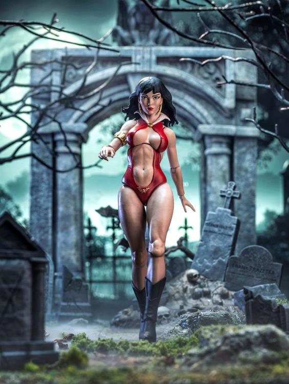 Vampirella ICON Collectibles 1/12 Scale Action Figure Gallery Image 5
