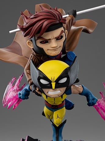 X-Men '97 MiniCo Wolverine and Gambit Figure Gallery Image 2