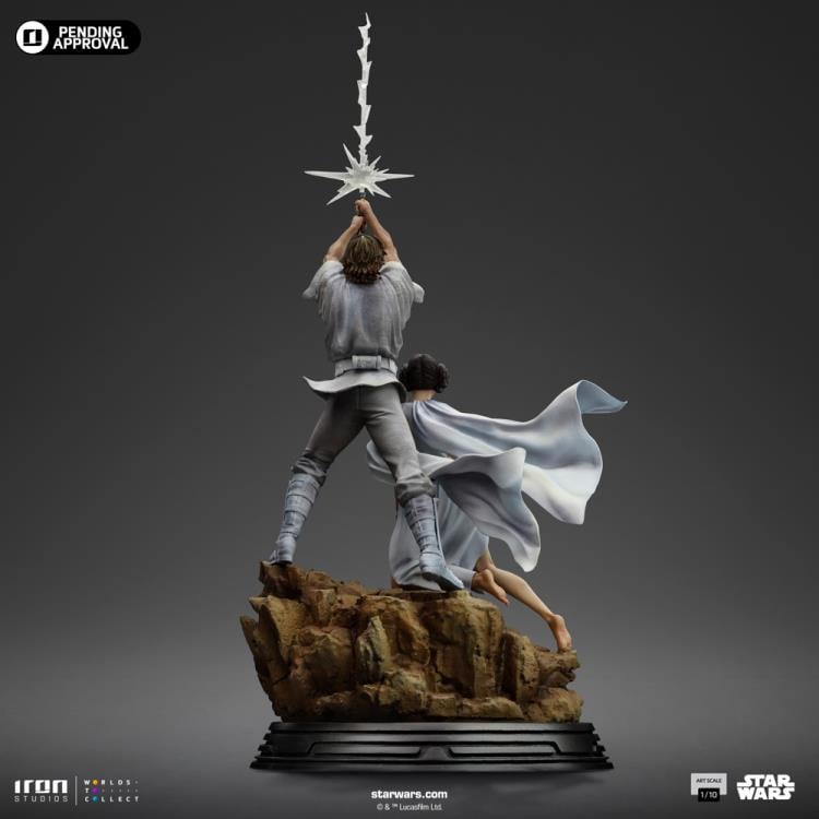 Star Wars: A New Hope Luke and Leia Deluxe 1/10 Art Scale Limited Edition Statue Gallery Image 10