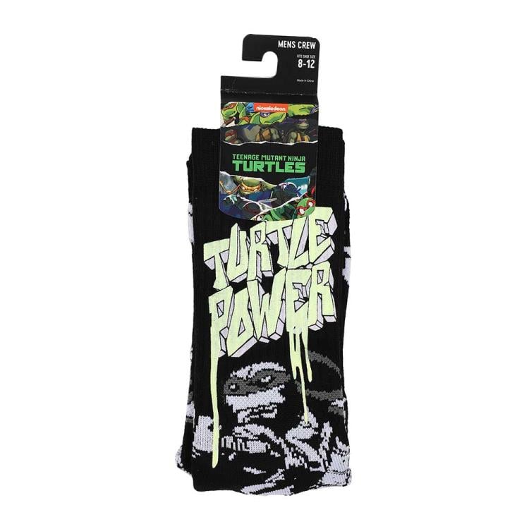 Teenage Mutant Ninja Turtles Color Changing Adult Crew Socks Gallery Image 8
