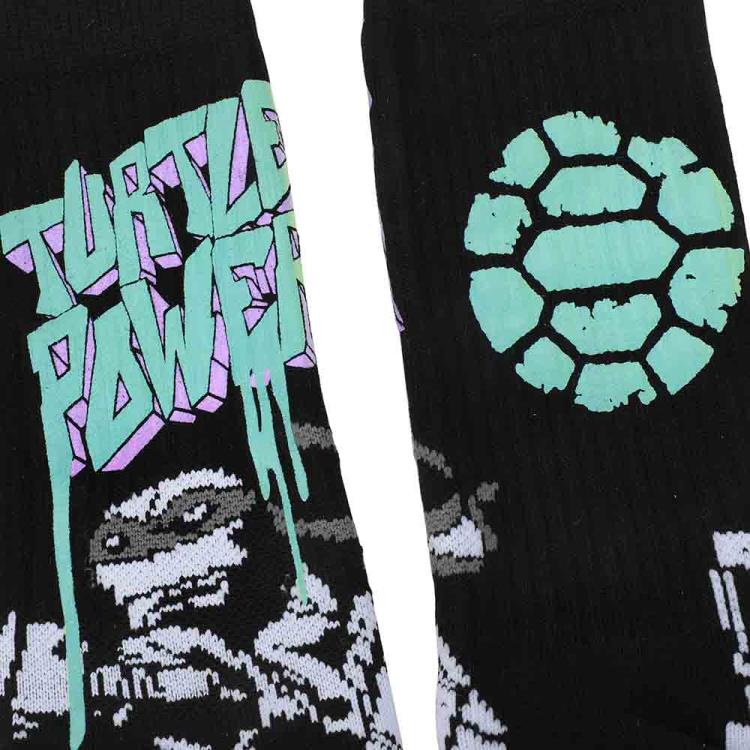 Teenage Mutant Ninja Turtles Color Changing Adult Crew Socks Gallery Image 7