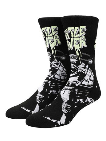 Teenage Mutant Ninja Turtles Color Changing Adult Crew Socks Gallery Image 2