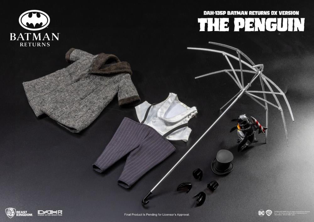 Batman Returns Dynamic 8ction Heroes DAH-135P The Penguin Deluxe Action Figure Gallery Image 10