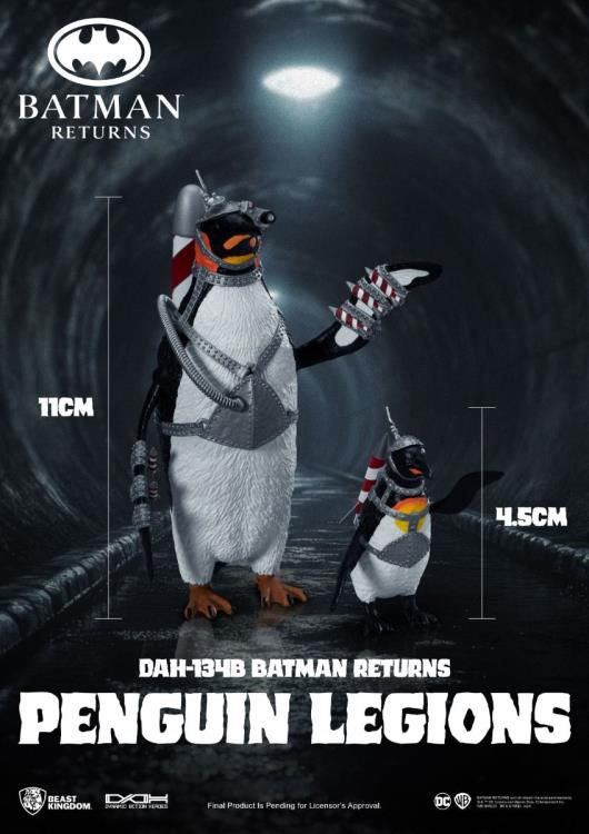 Batman Returns Dynamic 8ction Heroes DAH-134B Penguin Legions Figure Set Gallery Image 5
