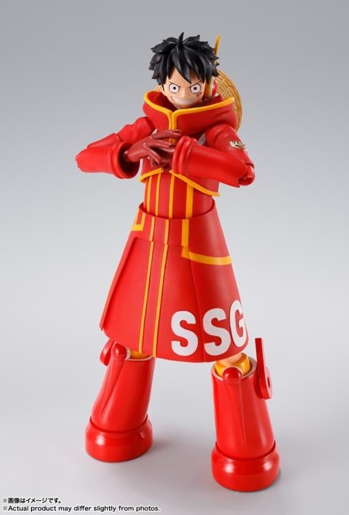 One Piece S.H.Figuarts Monkey D. Luffy (Future Island Egghead) Action Figure Gallery Image 3