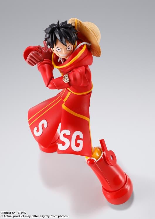 One Piece S.H.Figuarts Monkey D. Luffy (Future Island Egghead) Action Figure Gallery Image 4