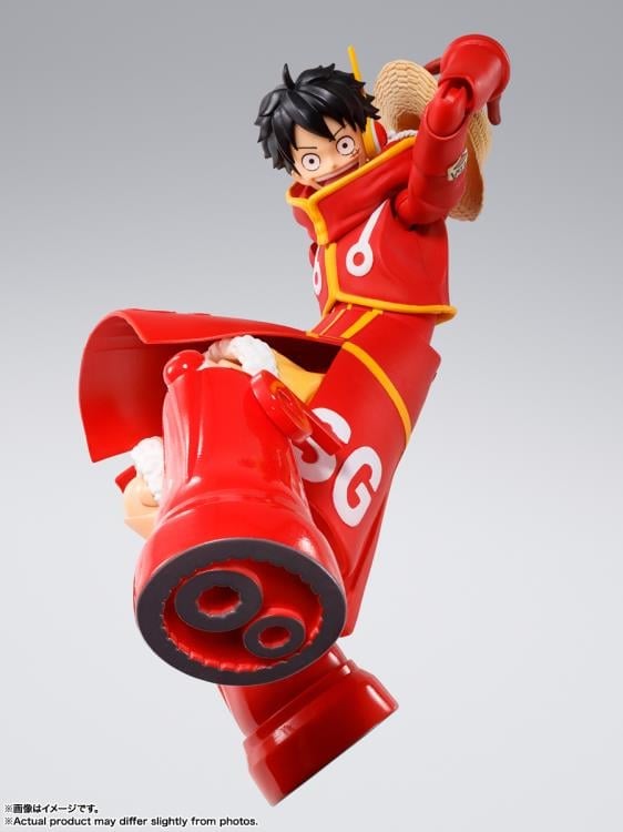 One Piece S.H.Figuarts Monkey D. Luffy (Future Island Egghead) Action Figure Gallery Image 8