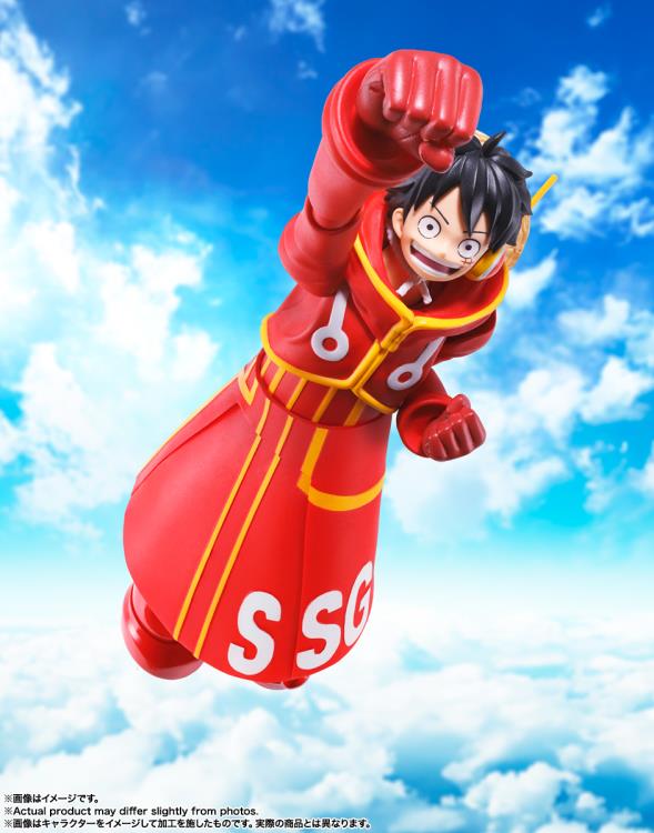 One Piece S.H.Figuarts Monkey D. Luffy (Future Island Egghead) Action Figure Gallery Image 11