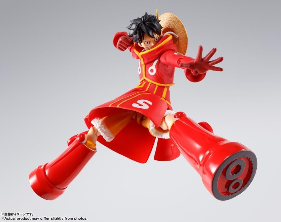 One Piece S.H.Figuarts Monkey D. Luffy (Future Island Egghead) Action Figure Gallery Image 7