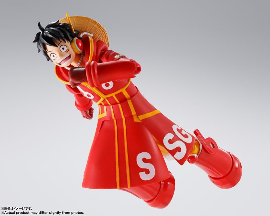 One Piece S.H.Figuarts Monkey D. Luffy (Future Island Egghead) Action Figure Gallery Image 5