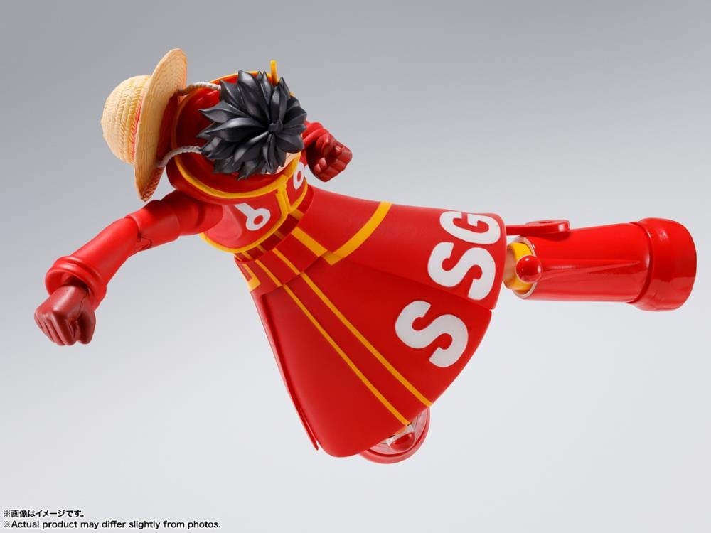 One Piece S.H.Figuarts Monkey D. Luffy (Future Island Egghead) Action Figure Gallery Image 6